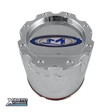 Moto Metal Chrome Push Thru Center Cap 353B136CH1 (top pops off)  picture