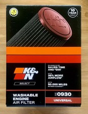 PAIR/TWO K&N SE0930 High Performance Air filter picture