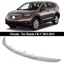 Front Grille Trim Grill Upper Chrome Molding For Honda CRV 2012-2014 71122T0GA01 picture