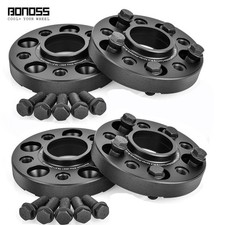 4x25mm BONOSS Wheel Spacers for Mercedes-Benz CLK SLK Class 5x112 CB66.5 M12x1.5 picture