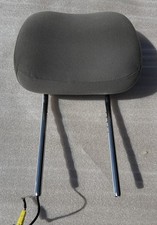 2011-20 DODGE DURANGO JEEP GRAND CHEROKEE ACTIVE FRONT SEAT HEADREST CLOTH GRAY picture