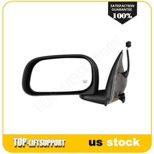 For 2004-2009 Dodge Durango Driver Hand Side Black Mirror Power Heated Manually picture