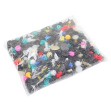 500Pcs Auto Car Mixed Fastener Clips Bumper Fender Trim Plastic Rivet Door Panel picture