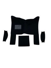 Datsun 521 Pickup Carpet Kit 1968-1972 Front w Side Ext Black Charcoal Red picture