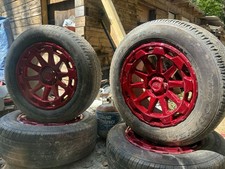 Black Rhino Wheels Set of 4 20x9 Candy Apple Red picture