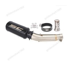 CB300R 2018-2025 for Honda CB250R Black Muffler Silencer Slip On Exhaust Tips picture