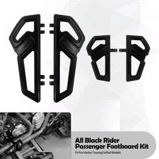 Black Empire Driver Passenger Floorboards For Harley Road Street Glide 1986-2025 picture