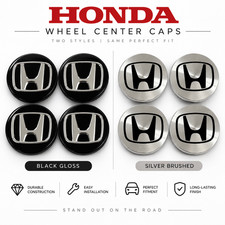 Juego de 4 Tapas Centrales de Rueda Honda 69mm para Civic Accord CR-V 2003-2015 picture