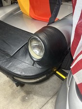 Colgan Custom Porsche 911 Front End Bra Black Vinyl G Body SC Line With Foglight picture