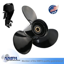 Propeller 9.25x10 for Mercury Tohatsu Nissan Outboard 9.9-20 HP 14 Spline Tooth picture