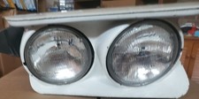 Corvette Headlight Assembly White 1968-1982 Tested Vacuum Motor RH, Used. picture