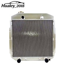 Full Aluminum 3 Row Cooling Radiator Assembly CC5356FH Ford Flathead Truck 53-56 picture