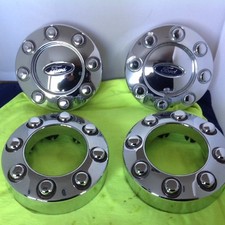 '05-16 Ford F250 / F350 4x4 # 3620 Chrome Wheel Center Caps # 7C341A096ZA SET (4 picture