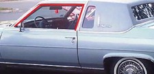 1980-1984 Cadillac Coupe DeVille 2dr new door window channel weatherstrip seals picture