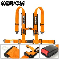 NEW Orange 4 Point Harness 2
