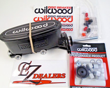 Wilwood 260-13375-BK Master Cylinder 15/16 Die Cast H/V Alum. Tandem Dual Outlet picture