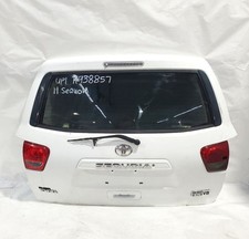 2008 2017 Toyota Sequoia OEM Deck Tailgate 040 Super White  picture