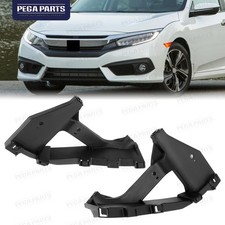 Fit 2016-2021 Honda CIVIC Sedan Headlight Brackets 2PC Front Hold Mount Retainer picture
