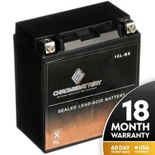 YTX16L-B Sealed AGM Motorcycle Battery for Kawasaki KZ1100-B, KZ1000-E ST, Shaft picture