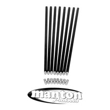 Manton 3/8 Inch Chromoly .058 Wall Cut To Length Pushrods - 8 Pack - 20172 picture