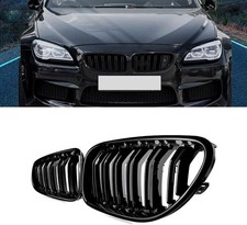 2012-18 BMW F06 F12 F13 M6 650i 640i Gloss Black Front Kidney Grille Grill picture