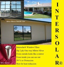 Mirror Reflecive Tint Silver 15% 60