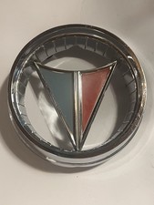 Vintage Plymouth Valiant Grille Emblem Ornament OEM Mopar 2276587 Red Blue V picture