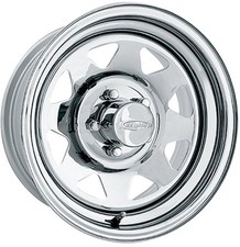 U.S. Wheel Chrome 8 Spoke Wheel (Series 75) Size: 15