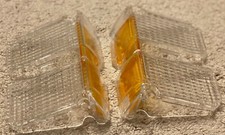 SEASONAL SALE 1971 Chevelle Parking Lamp Lens Pair Clear LH RH Except Wagon picture