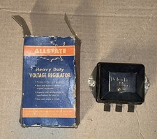 Vintage GM Allstate Delco Remy Heavy Duty Voltage Regulator OEM 1950-1960s picture