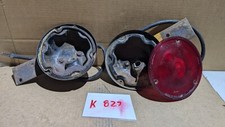 1965-70 ORIGINAL CHEVY TRUCK TAIL LIGHT HOUSING WITH BRACKETS AND ONE LENS   picture