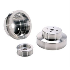 BBK 1603 Aluminum Underdrive Pulley Kit for GM Truck 4.3/5.0/5.7L, 3 Pcs picture