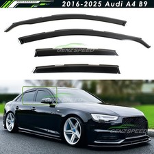 For 16-25 Audi A4 B9  In-Channel Sun Visors Rain Guards Window Visors Deflector picture