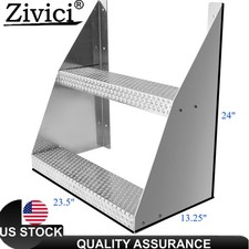 23.5 X 24 inch Wide Semi Truck Commercial Aluminum Truck Frame Step picture