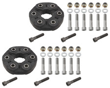 Driveshaft Flex Joint Disc Kit Front & Rear 2pc Original Febi for Mercedes V6 V8 picture