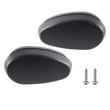 Fits 2009-2022 Dodge Ram Tubular Side Steps Bars End Caps Replacement Set USA picture
