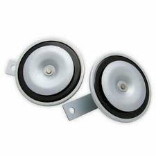 12v Retro Gilbertsons Beep Beep Roadrunner Disc Horns muscle custom V8 truck hot picture