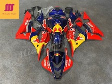 Fairing Kit for Honda CBR600RR 2007-2008 ABS Injection Body Blue Yellow Red Bull picture