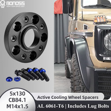 4Pcs 50mm (2'') BONOSS Wheel Spacers 5x130 for Mercedes G350 G320 G400 G500 G550 picture