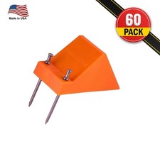 (60 Pack) Plastic Pipe Chocks 5