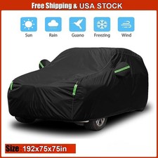 Full Car Cover Waterproof All Weather Protection Anti-UV Rain Snow Anti Scratch picture