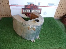 OLD Harley Knucklehead UL Panhead Rigid Frame Horseshoe Oil Tank OEM HARLEY OIL picture