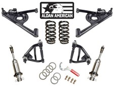 1970-81 Chevy Camaro Front Coilover Suspension Kit, SBC, Single Adj, Aldan picture