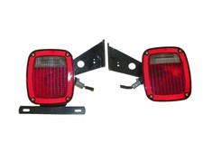 OEM FoMoCo FORD LH/RH TAIL LIGHTS SET 6C34-13404-AA / 6C34-13405-AA w/ Plugs picture