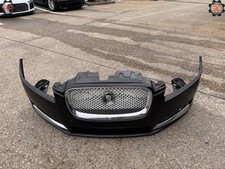 12-15 JAGUAR XF X250 FRONT BUMPER COVER BLACK OEM picture