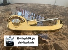 1965- 1968 Chevy Impala 24k Gold Plated Door Handles Chevrolet Lowrider Parts picture