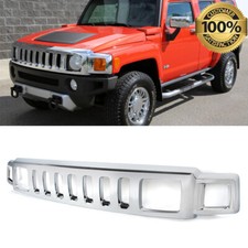 Front Chrome Grille Grill Assembly For Hummer H3 2006 2007 2008 2009 2010 New picture