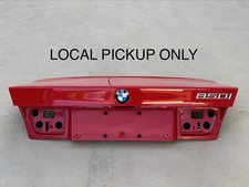 OEM 1991-1997 BMW E31 840Ci 850i Rear Trunk Deck Lid Assembly Red picture