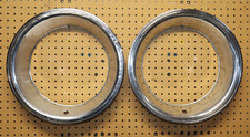 (2) Rare Original/OEM 1970 Mopar 15x7 Rally Wheel Trim Ring 3-1/4 Deep picture