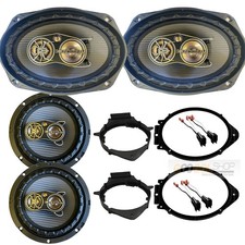 500W Front & 300W Rear Door Speakers for 2014-2025 Silverado & Sierra 1500 picture